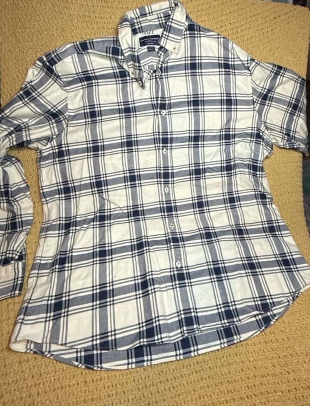 Charles Tyrwhitt Non-Iron Classic Fit Plaid Shirt Extra Large
